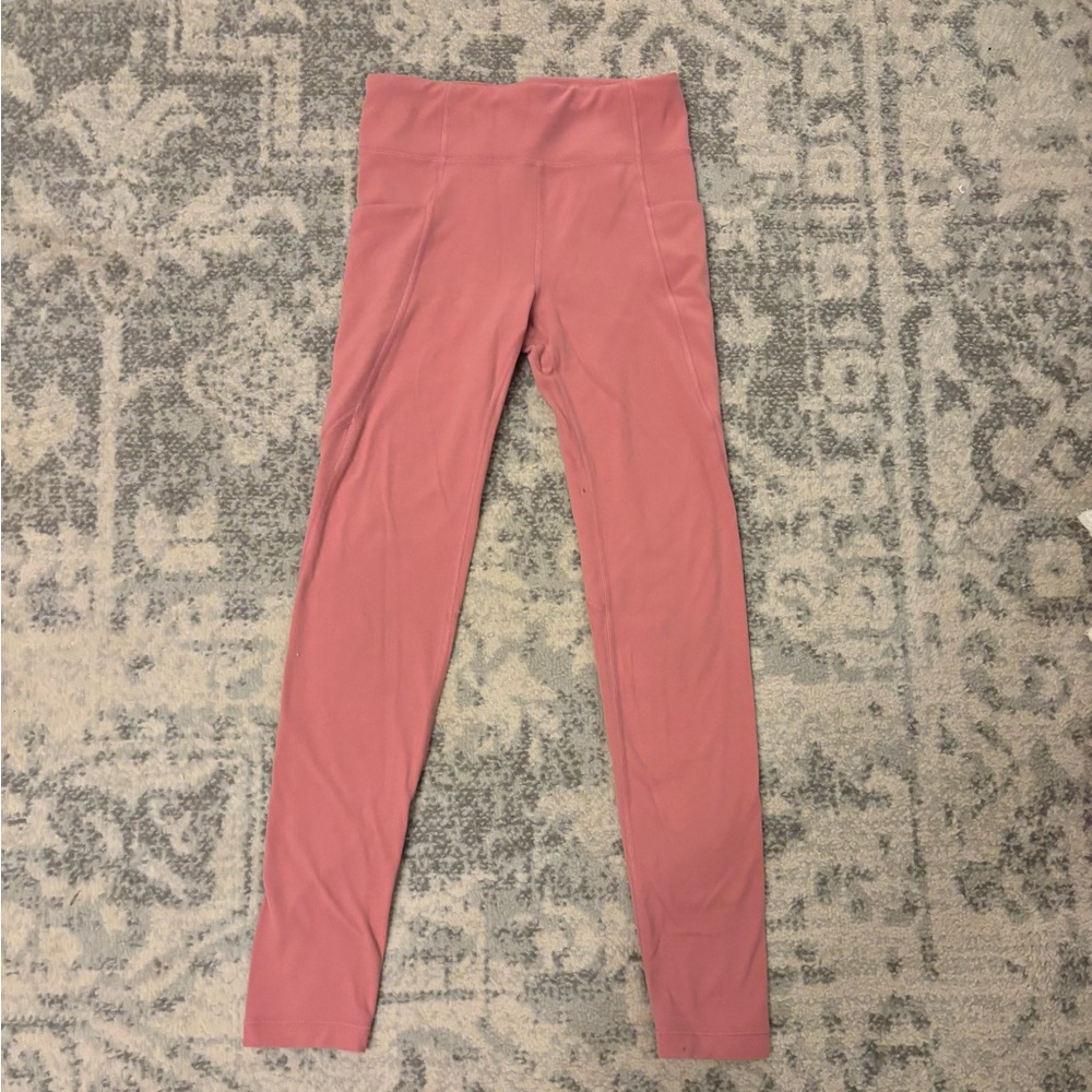 Athleta Girl Pink leggings